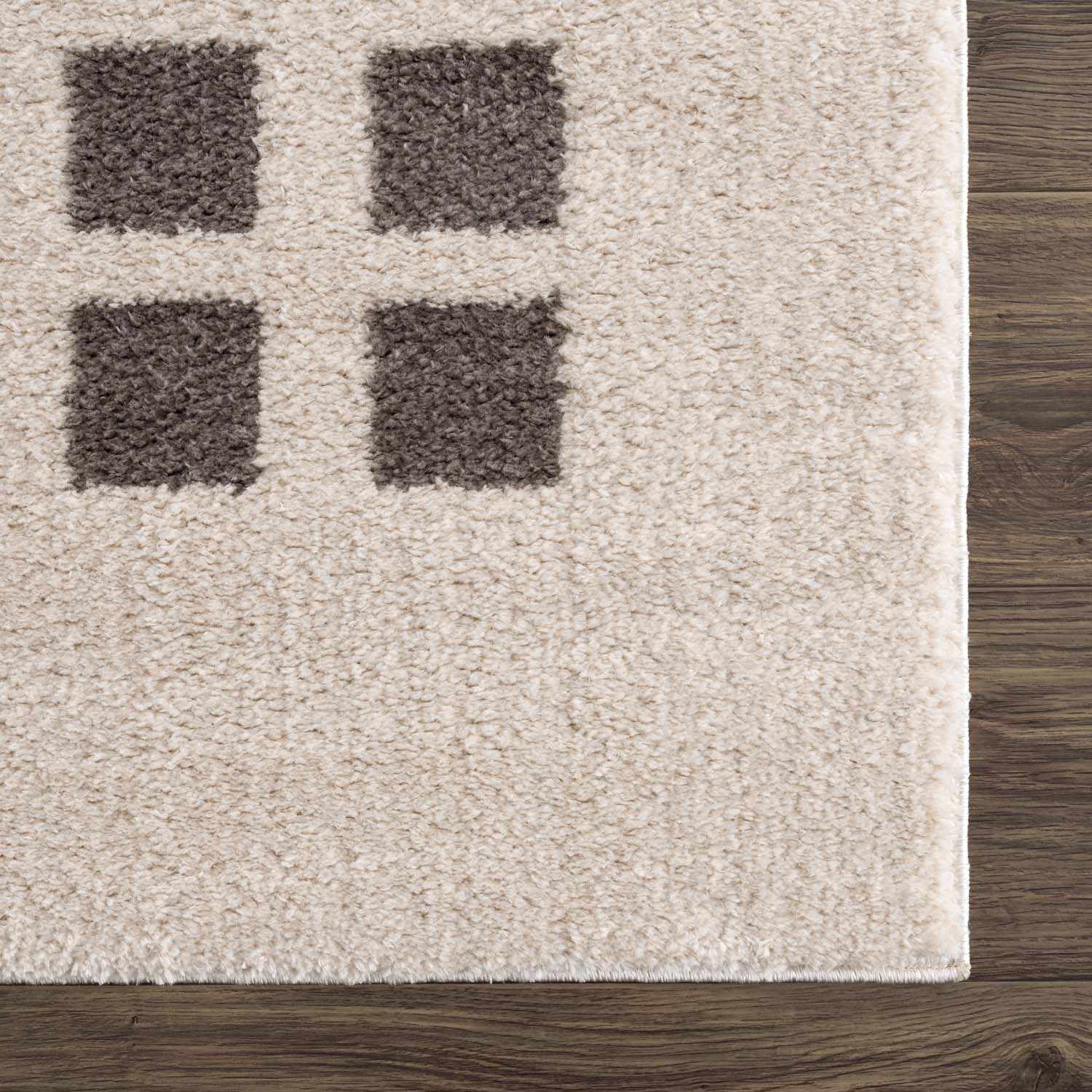 Baback Charcoal Washable Area Rug - Ornate Home