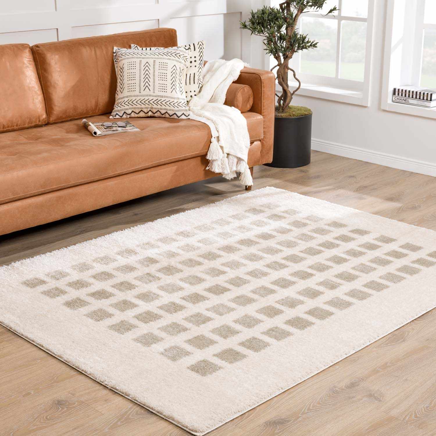 Baback Gray Washable Area Rug - Ornate Home