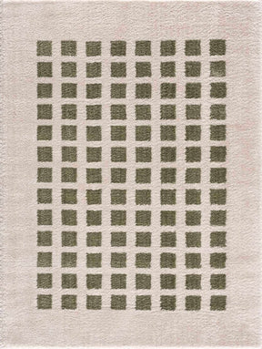 Baback Green Washable Area Rug - Ornate Home