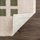 Baback Green Washable Area Rug - Ornate Home
