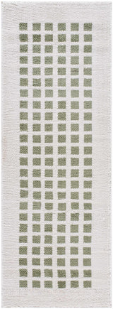 Baback Green Washable Area Rug - Ornate Home