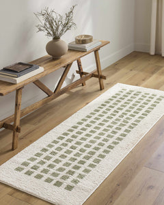 Baback Green Washable Area Rug - Ornate Home
