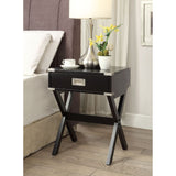 Babs Black End Table - Ornate Home