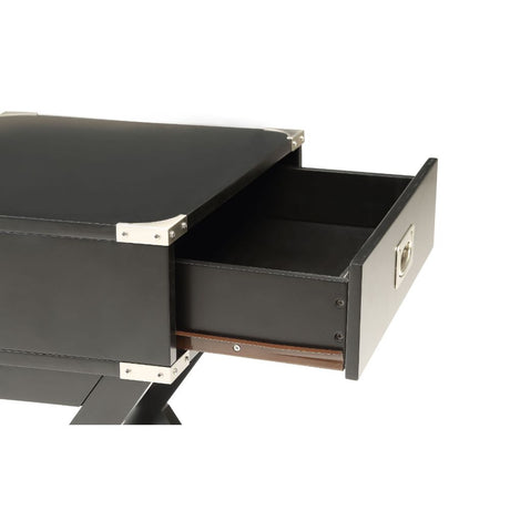 Babs Black End Table - Ornate Home