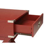 Babs Red End Table - Ornate Home