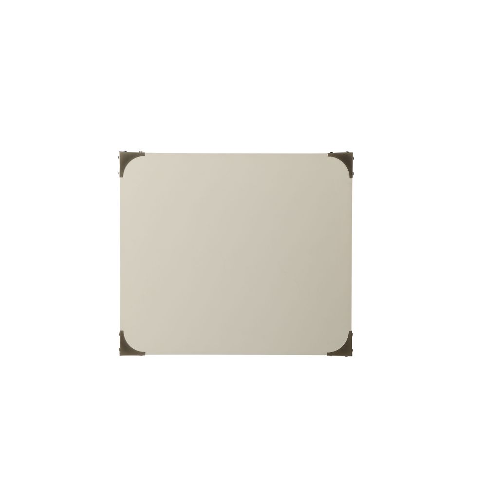 Babs White End Table - Ornate Home