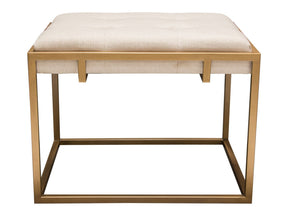 Babylon Sand Accent Ottoman - Ornate Home