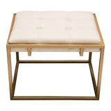 Babylon Sand Accent Ottoman - Ornate Home