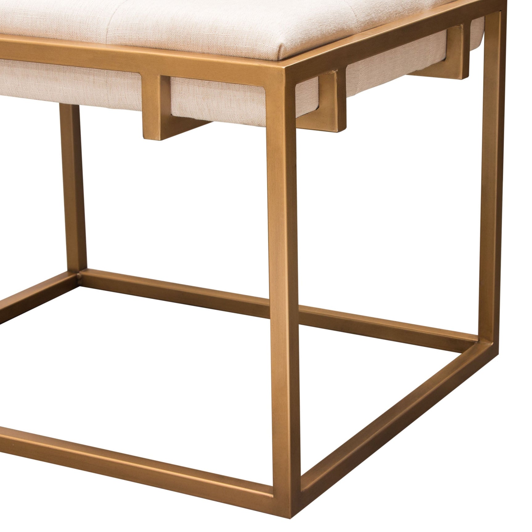 Babylon Sand Accent Ottoman - Ornate Home