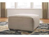 Baceno Hemp Oversized Ottoman (Online Special Price) - Ornate Home