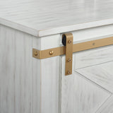 Bacerra Antique White/Gold Sofa Table - Ornate Home