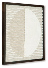 Bachard Tan/White Wall Decor (Online Special Price) - Ornate Home