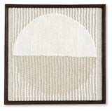 Bachard Tan/White Wall Decor (Online Special Price) - Ornate Home