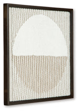 Bachard Tan/White Wall Decor (Online Special Price) - Ornate Home