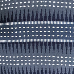 Backgammon Blue/Slate Outdoor Pillow - Ornate Home