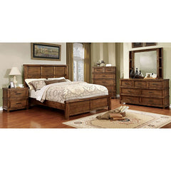 Baddock Antique Oak Mirror - Ornate Home