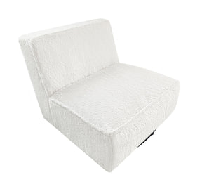 Badoer Ecru HP0426 Accent Swivel Chair - Ornate Home