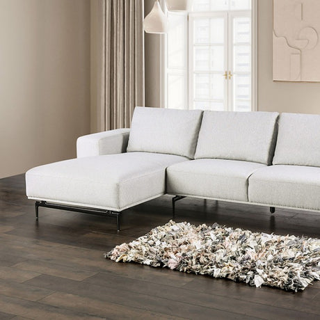 Baerum Light Gray Left Chaise Sectional - Ornate Home