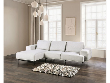 Baerum Light Gray Left Chaise Sectional - Ornate Home