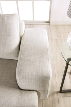 Baerum Light Gray Right Chaise Sectional - Ornate Home
