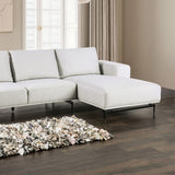 Baerum Light Gray Right Chaise Sectional - Ornate Home