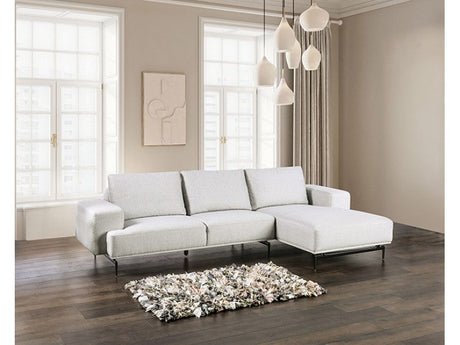 Baerum Light Gray Right Chaise Sectional - Ornate Home