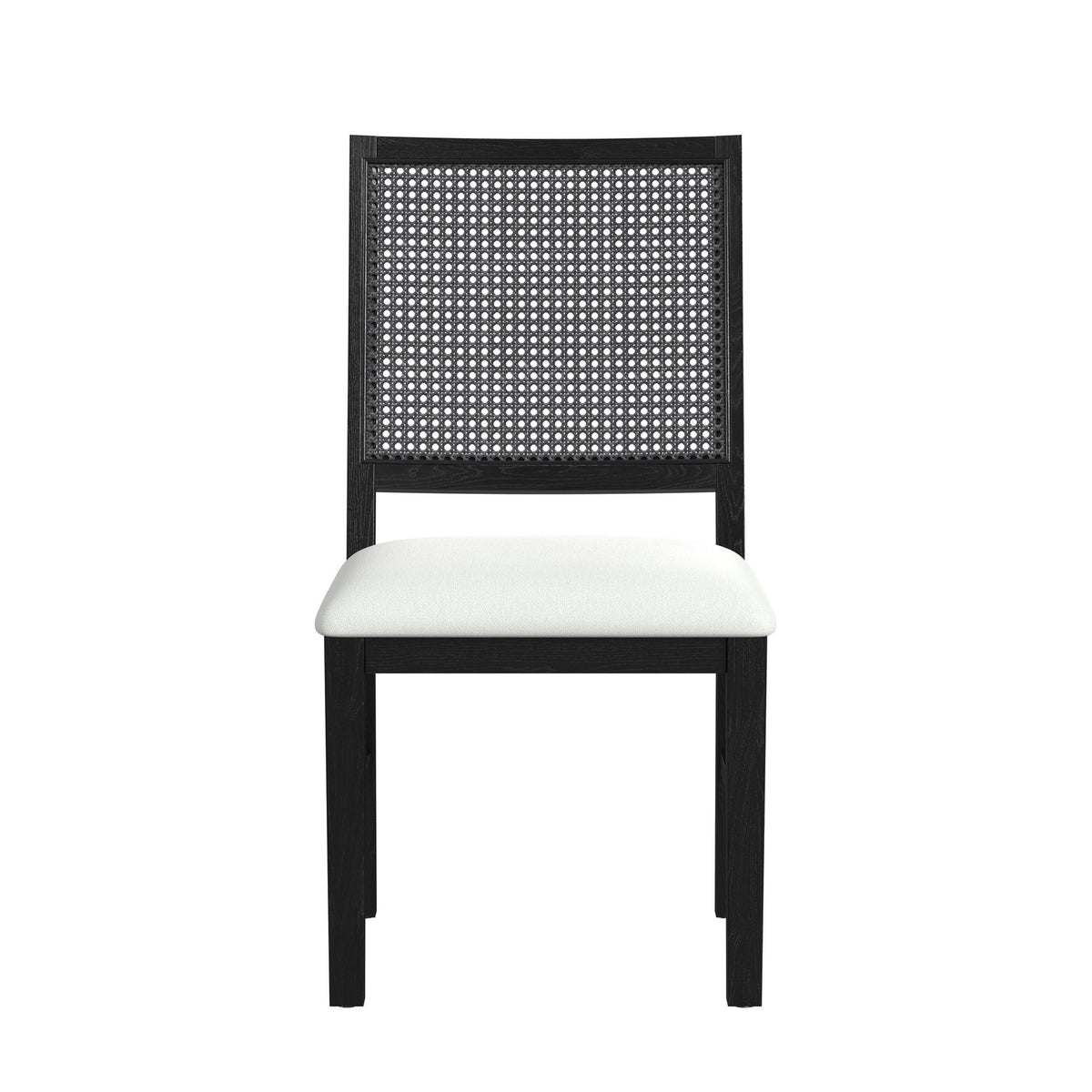 Bahama Breeze Black/White Dining Chair (Set of 2) - Ornate Home