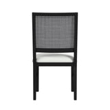 Bahama Breeze Black/White Dining Chair (Set of 2) - Ornate Home