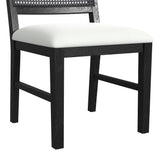 Bahama Breeze Black/White Dining Chair (Set of 2) - Ornate Home