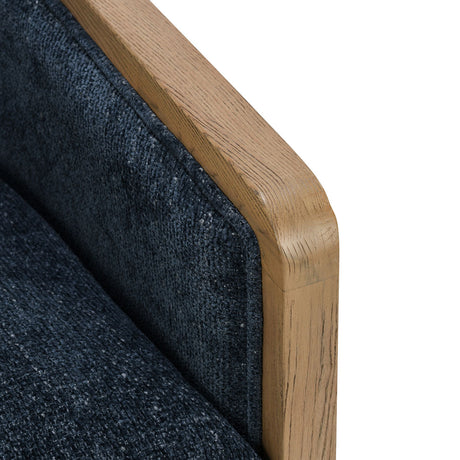 Bahama Estate Blue Swivel Accent Chair - Ornate Home