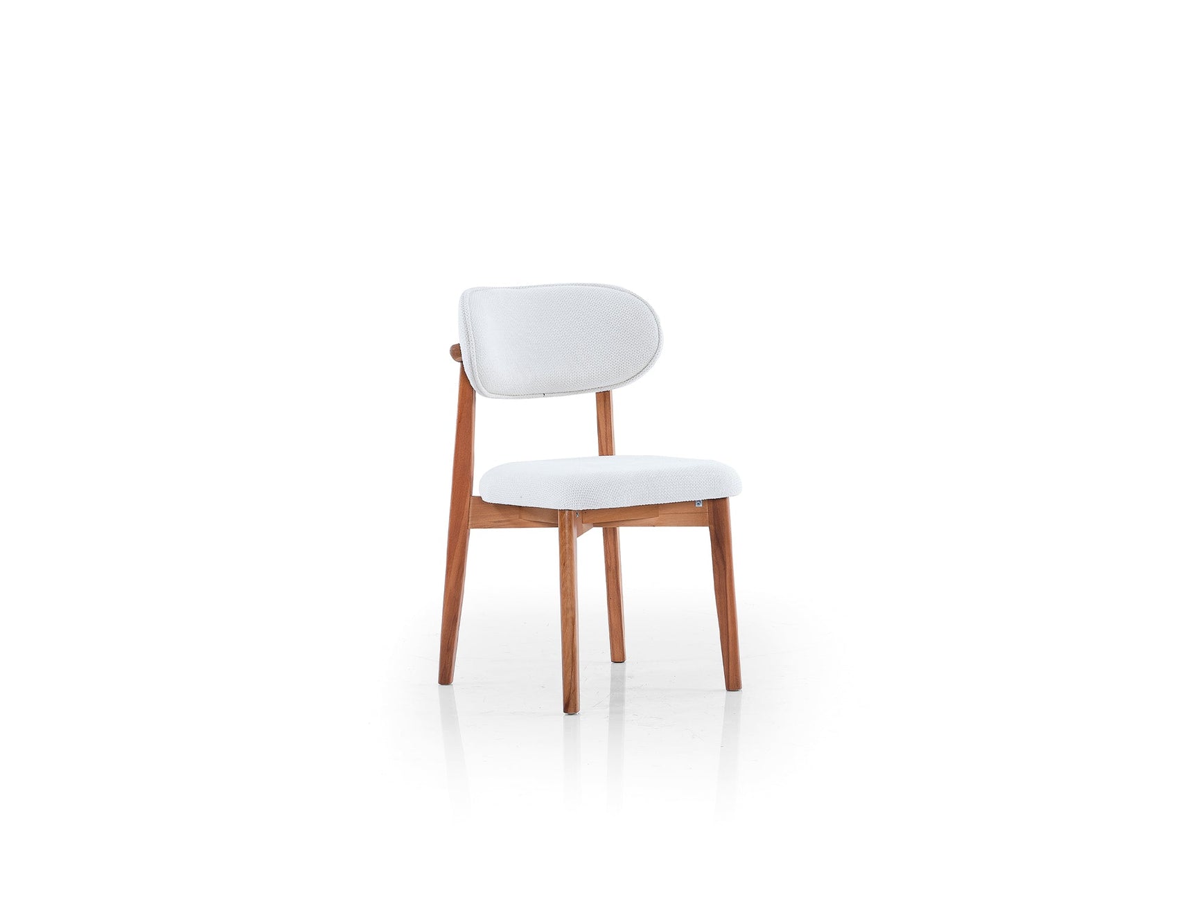 Bahama Walnut/White Dining Chair