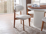 Bahama Walnut/White Dining Chair