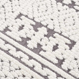 Bahar Cream & Gray Washable Area Rug - Clearance - Ornate Home