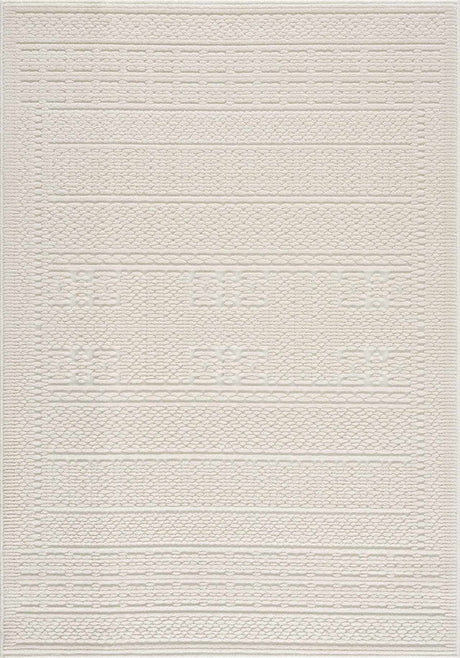 Bahar Cream Washable Area Rug - Ornate Home