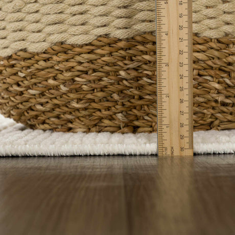 Bahar Cream Washable Area Rug - Ornate Home