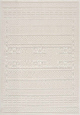Bahar Cream Washable Area Rug - Ornate Home