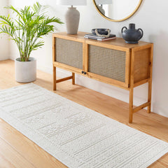 Bahar Cream Washable Area Rug - Ornate Home