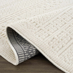 Bahar Cream Washable Area Rug - Ornate Home