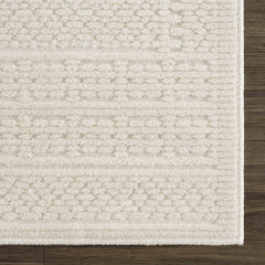 Bahar Cream Washable Area Rug - Ornate Home