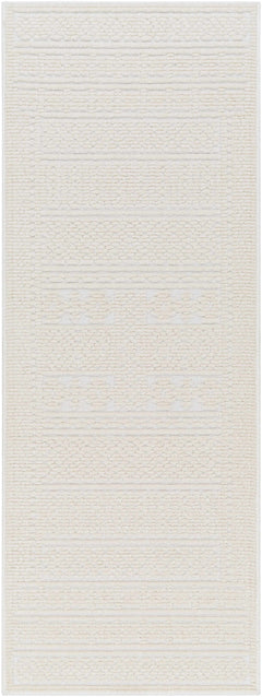 Bahar Cream Washable Area Rug - Ornate Home