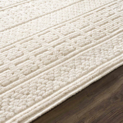 Bahar Cream Washable Area Rug - Ornate Home