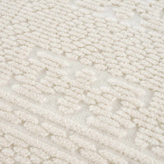 Bahar Cream Washable Area Rug - Ornate Home