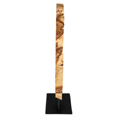 Bahati Wood Brown Natural Sculpture - Ornate Home