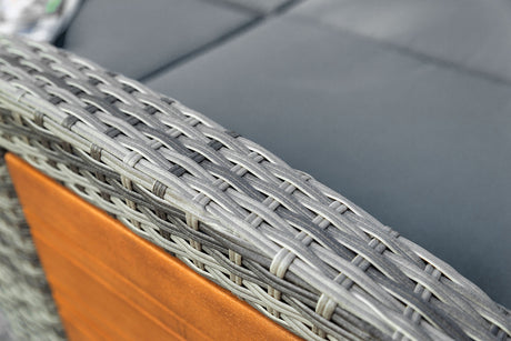 Bahia Tobago Gray Outdoor Chaise Lounge - Ornate Home