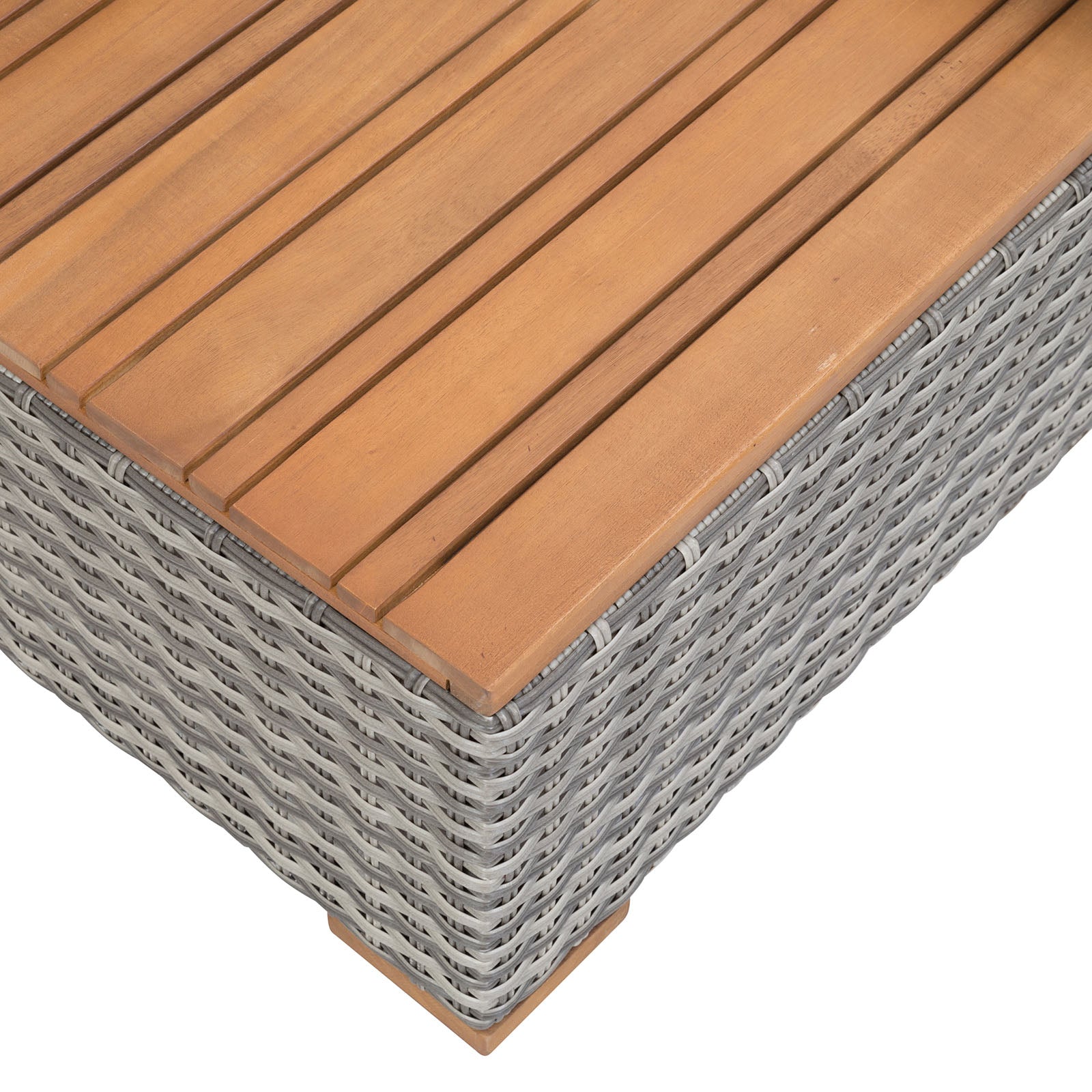 Bahia Tobago Gray Outdoor Chaise Lounge - Ornate Home