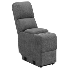 Bahrain Charcoal 5-piece Power Home Theater Seating - Ornate Home
