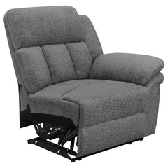 Bahrain Charcoal 5-piece Power Home Theater Seating - Ornate Home