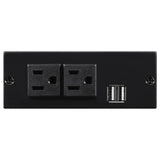 Bahrain Charcoal 5-piece Power Home Theater Seating - Ornate Home