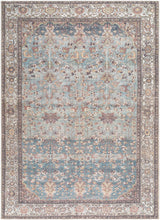 Bahram Vintage Flat Pile Washable Rug - Ornate Home