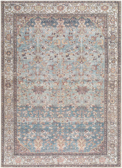 Bahram Vintage Flat Pile Washable Rug - Ornate Home